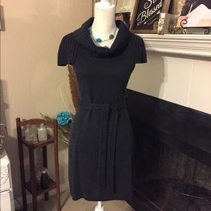 Calvin Klein Gray Sweater Dress (B17)